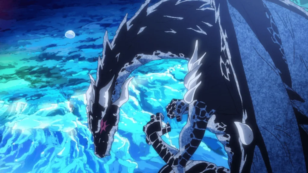 First meeting between Rimuru the slime and Veldora, the storm dragon - That Time I Got Reincarnated as a Slime