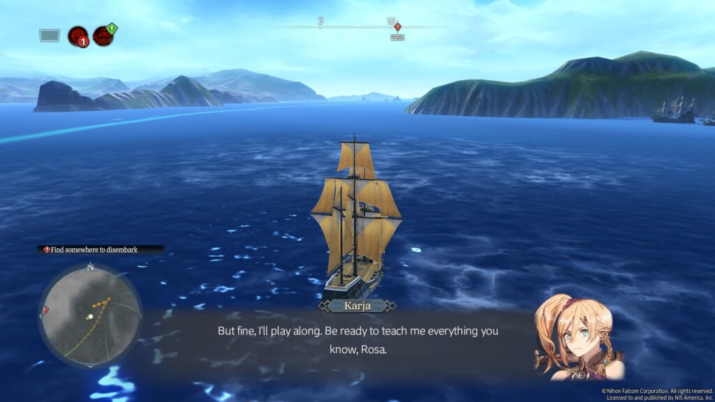 Ys X: Proud Nordics - the Sandra on the ocean
