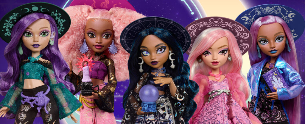 Monster High moonspell magic dolls collection Mattel