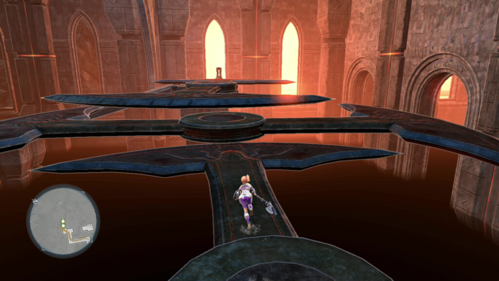 Ys X: Proud Nordics - Karja runs through the new area alone