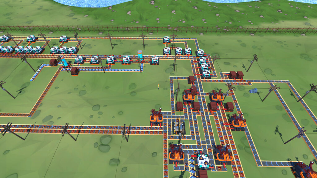 Apocalypse Factory  - a factory full of machines and belts