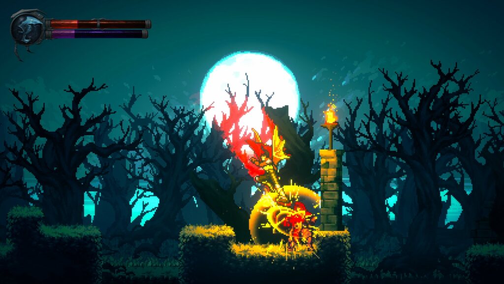 Legacy of Kain: Ascendance - Raziel dive kicks an enemy