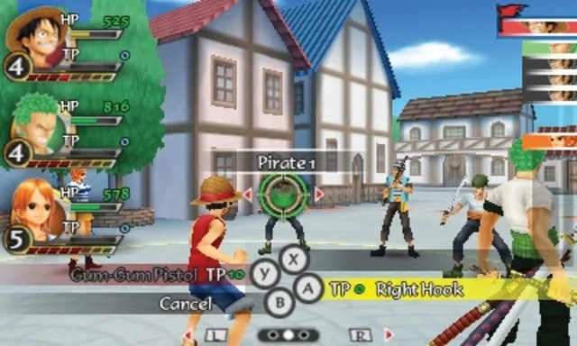 Gameplay One Piece: Romance Dawn