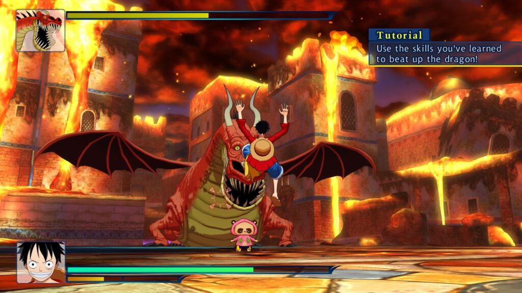 Gameplay - One Piece: Unlimited Red