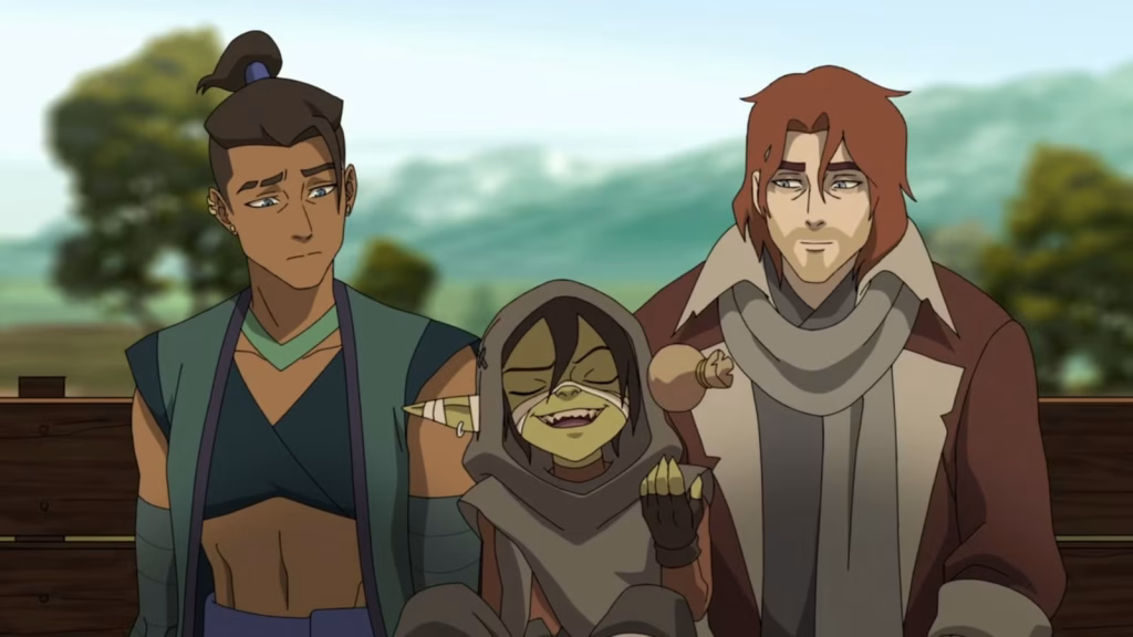 Left to right
Beau, Nott and Caleb - The Mighty Nein