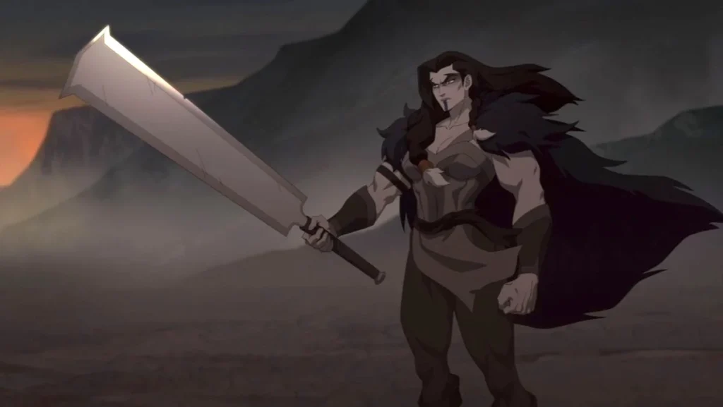 Yasha Nydoorin, sent out by the Kryn to find the missing beacon - The Mighty Nein
