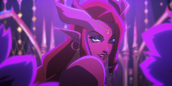 Marion Lavorre, a famous courtesan in the city of Nicodranas, and also Jester's mother -  The Mighty Nein