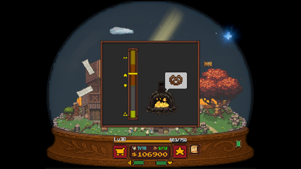 The Dream Globe - the baking mini game