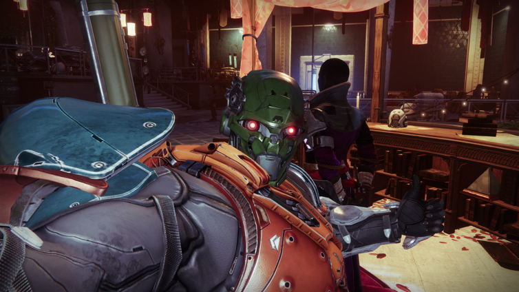 Destiny 2 - Taking a selfie of my Guardian
