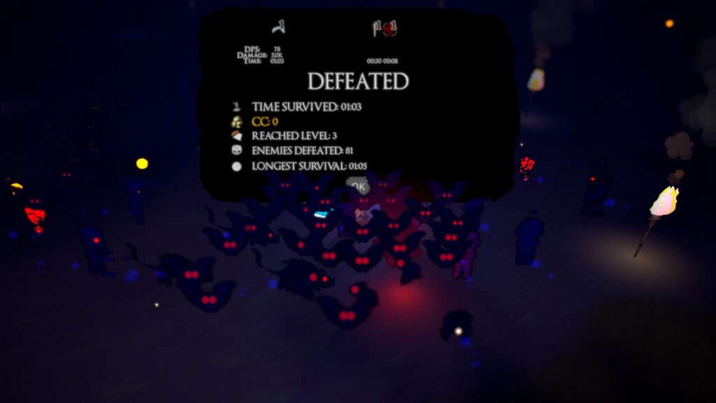 Stats after defeat - CATJINNI
