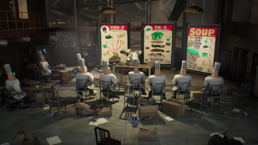 Sneak past enemy lines to stop their plans - Darwin’s Paradox!