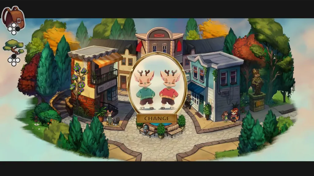 Charms can be earned through conversation or by simple discovery as you explore