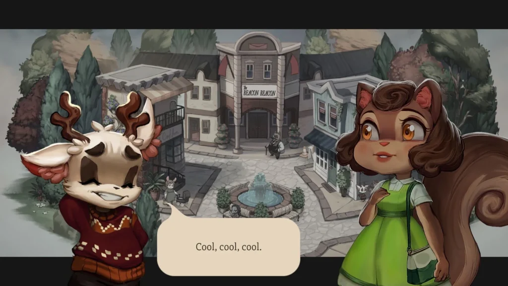 Luka can have a conversation with almost anyone in Beacon Pines
