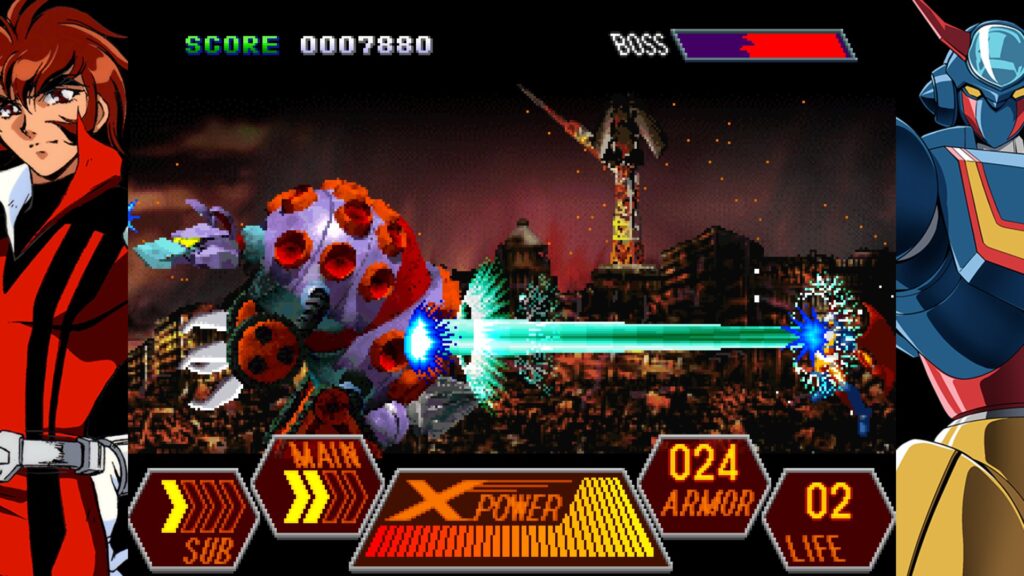 Geppy-X as your avatar shows their ability to shoot backwards