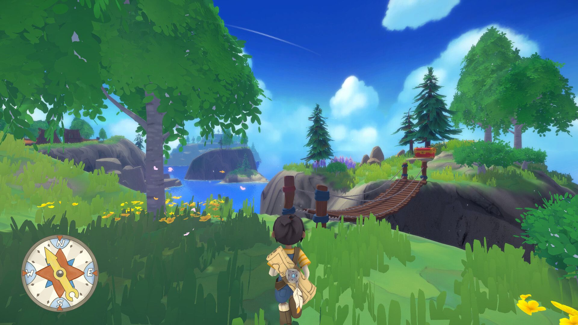As you progress you will gain more items to aid you - MAP Map