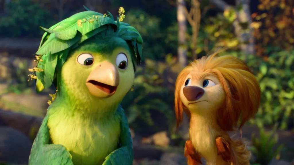 Ollie and Ivy have been switched bodies. Ollie, now a green Javan and Ivy now a brown Pookoo - SWAPPED