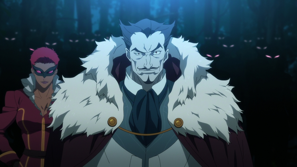 Arius Von Enhrenberg, first he seems like a ally until he reveals his true intentions - Devil May Cry 2