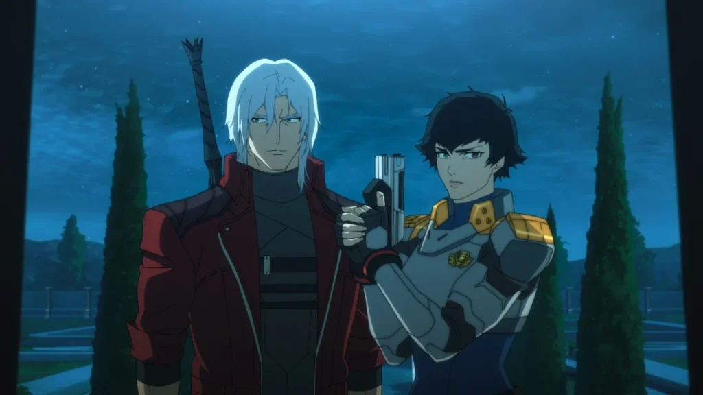Dante and Lady ready for action - Devil May Cry 2