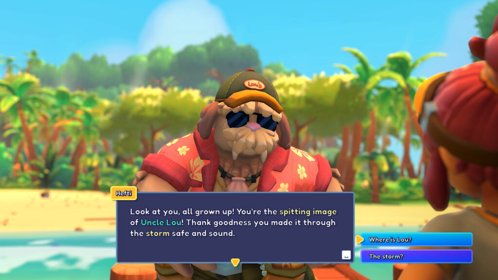 Hefti from Lou's Lagoon who looks like an old man walrus