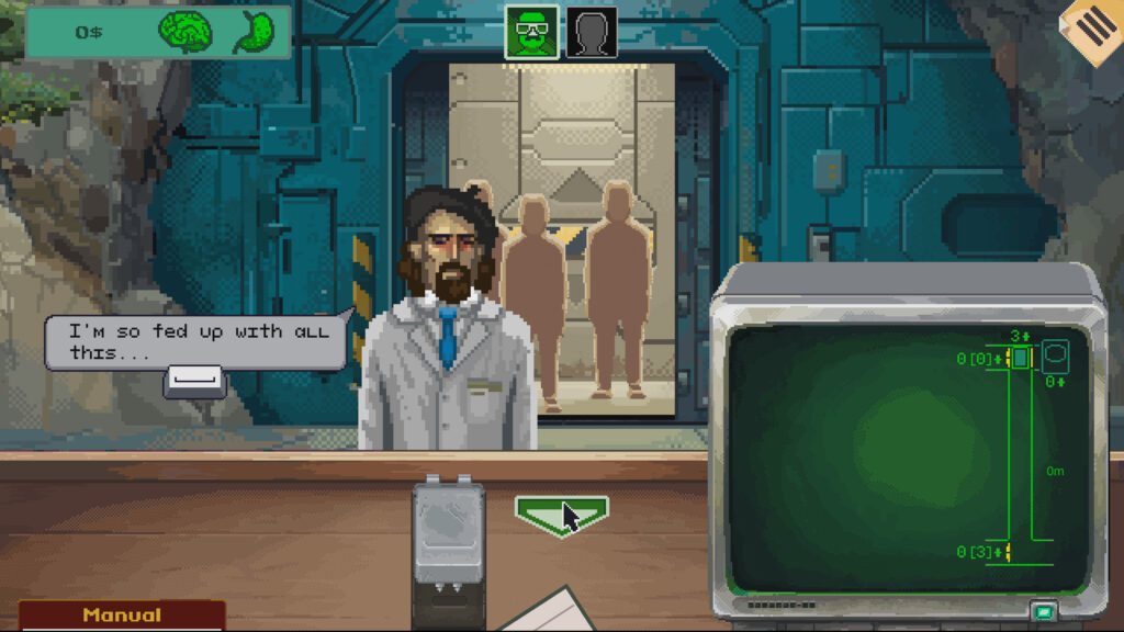 Security 51 - the Staff member vocalises his frustration at being checked