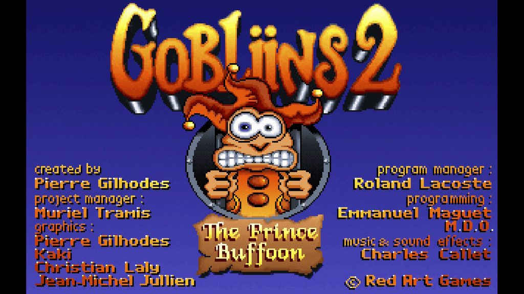 Gobliiins Collection - Gobliins 2 title screen