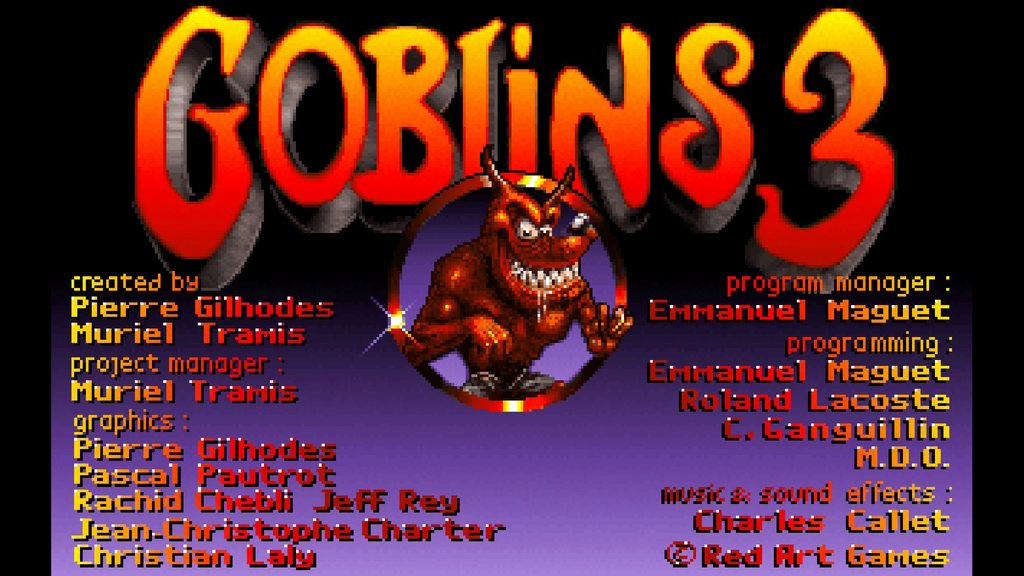 Gobliiins Collection - Goblins 3 title screen