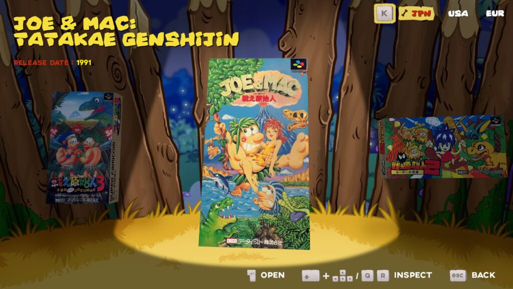  Joe & Mac Retro Collection look at the regions boxes