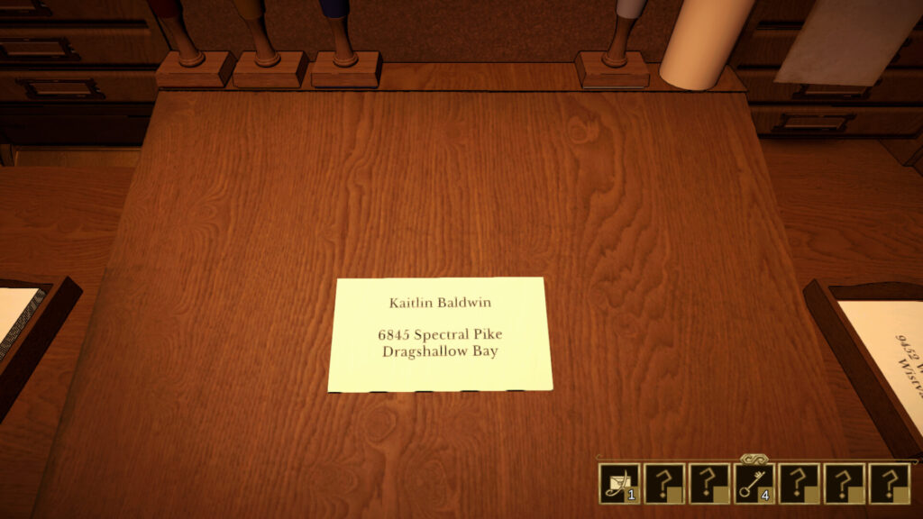 letter lost: sorting the letters on the desk. three stamps can be seen top left and the letters move from left to right during processing.